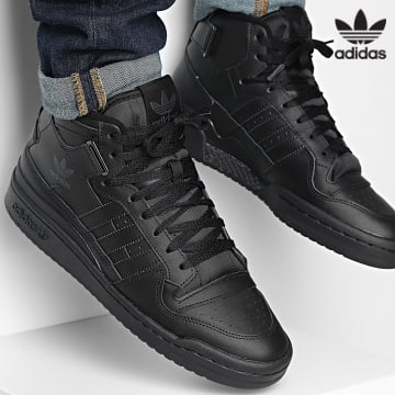 Adidas Originals - Baskets Montantes Forum Mid IG3757 Core Black Carbon