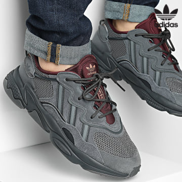 Adidas Originals - Ozweego Sneakers ID3186 Grigio Sei Carbonio Grigio Cinque