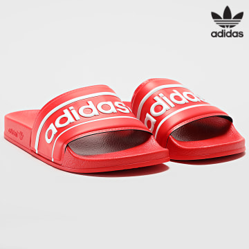 Adidas Originals - Claquettes Adilette ID5796 Rouge