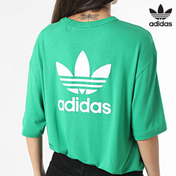 Adidas Originals - Camiseta oversize de mujer IR8063 Verde
