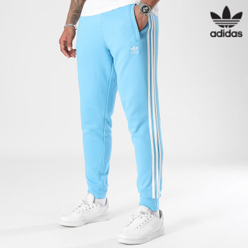 Adidas Originals - Pantalón de chándal 3 rayas IM9451 Azul claro