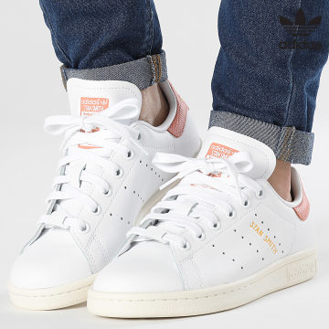 Adidas Originals - Baskets Femme Stan Smith IE0468 Footwear White Wonder Clay