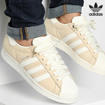 Adidas Originals - Baskets Superstar IE3039 Off White Sand Strata Footwear White