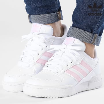 Adidas Originals - Team Court 2 STR Sneakers donna ID6632 Footwear White Clear Pink