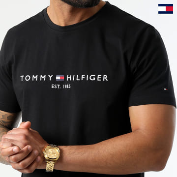 Tommy Hilfiger - Tee Shirt Core Tommy Logo 1465 Noir