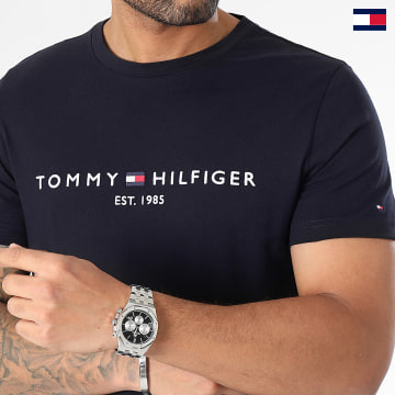 Tommy Hilfiger - Core Tommy Logo Camiseta 1465 Azul marino