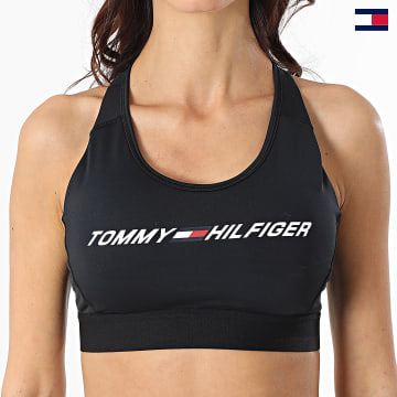 Tommy Sport - Sujetador Mujer Intensity Graphic 0970 Negro
