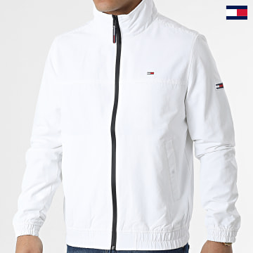 Tommy Jeans - Giacca bomber stagionale con zip 2303 Bianco