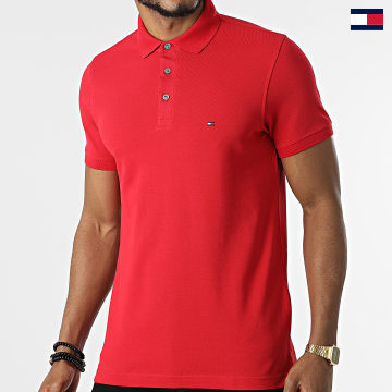 Tommy Hilfiger - Polo Manches Courtes 1985 Slim 7771 Rouge
