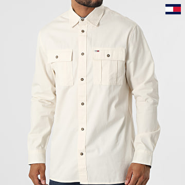 Tommy Jeans - Surchemise Essential Twill 4174 Beige