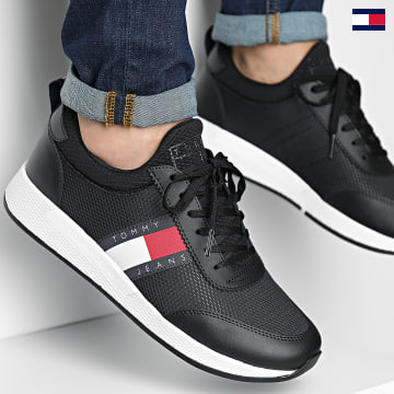 Tommy Jeans - SneakersFlexi Runner 0959 Nero Bianco