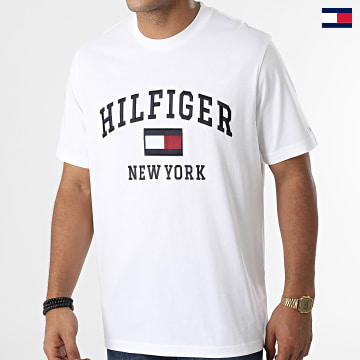 Tommy Hilfiger - Camiseta Modern Varsity 8218 Blanca