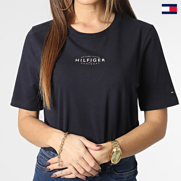 Tommy Hilfiger - Camiseta mujer Regular New Branded Essential 5990 Navy