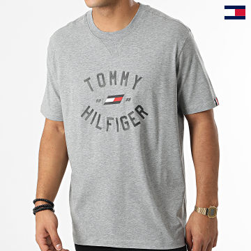 Tommy Sport - Camiseta Varsity Graphic 7572 Gris jaspeado