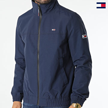 Tommy Jeans - Giacca con zip Essential Casual 5382 Navy