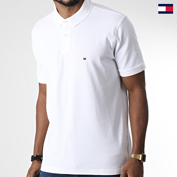 Tommy Hilfiger - Polo Manches Courtes 1985 Regular 7770 Blanc