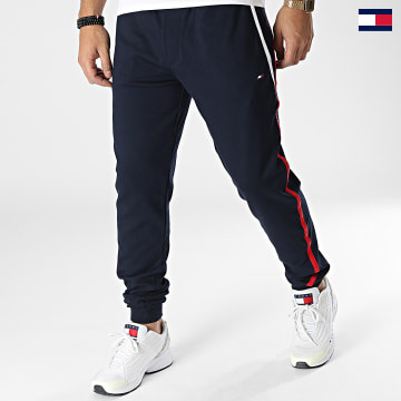Tommy Sport - 7555 Pantaloni da jogging a fascia blu navy