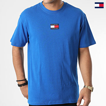 Tommy Jeans - Tee Shirt Tommy Badge 0925 Bleu