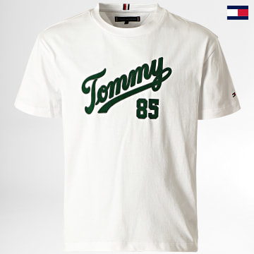 Tommy Hilfiger - Tee Shirt Enfant College 85 8032 Blanc