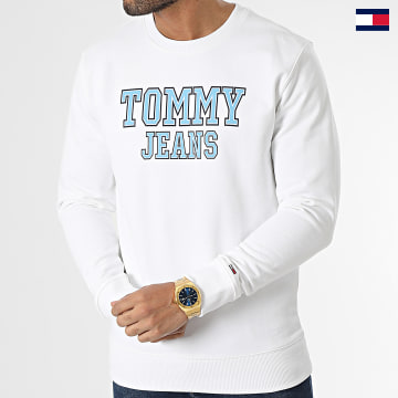 Tommy Jeans - Sudadera cuello redondo Regular Entry Graphic 6366 Beige claro