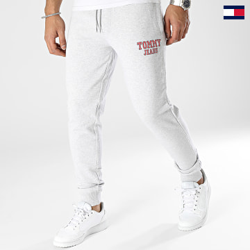 Tommy Jeans - Slim Entry Graphic Pantalones de chándal 6337 Heather Grey