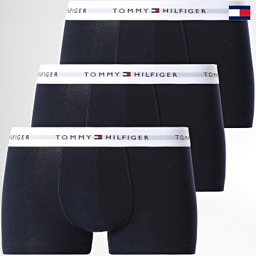 Tommy Hilfiger - Set di 3 boxer Essentials Signature 2761 blu navy