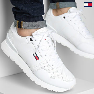 Tommy Jeans - Baskets Lifestyle Leather Runner 0665 White