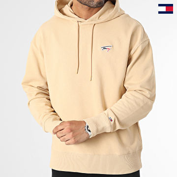 Tommy Jeans - Sweat Capuche Relax Signature 6797 Beige