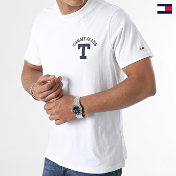 Tommy Jeans - Camiseta curvada 6843 Blanca