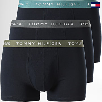 Tommy Hilfiger - Set di 3 boxer 2324 blu navy