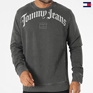 Tommy Jeans - Sudadera Relax Grunge Cuello Redondo Arch7792 Gris Carbón