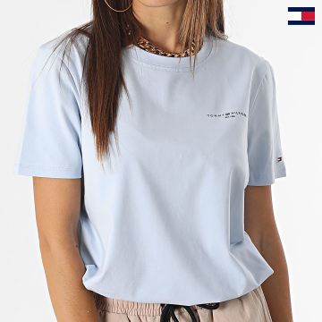 Tommy Hilfiger - Camiseta mujer Mini Corp 1985 7877 Azul claro