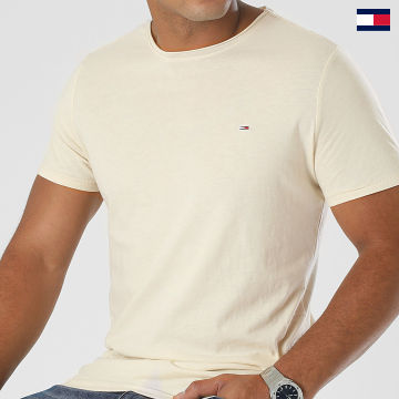Tommy Jeans - Camiseta Jaspe Slim 9586 Beige