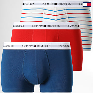 Tommy Hilfiger - Lote de 3 calzoncillos 2768 Navy Red White