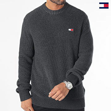 Tommy Jeans - Jersey Tonal XS Insignia 7776 Gris marengo