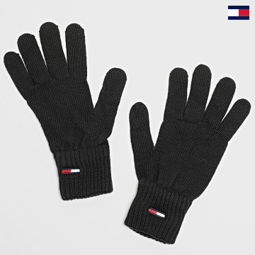 Tommy Jeans - Guantes Flag 1734 Negro