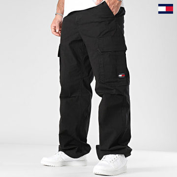 Tommy Jeans - Aiden Baggy Pantalones cargo 7682 Negro