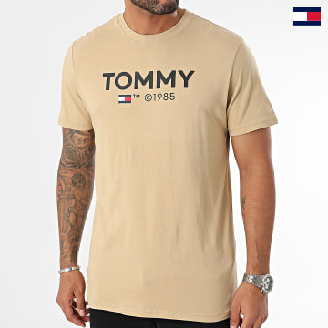 Tommy Jeans - Tee Shirt Slim Essential 8264 Beige