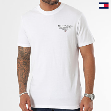 Tommy Jeans - Tee Shirt Slim Essential Graphic 8265 Blanc