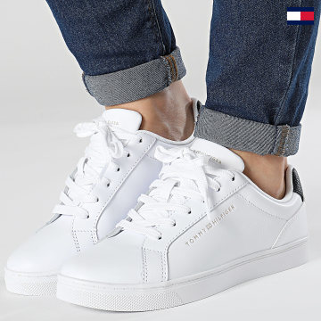 Tommy Hilfiger - Sneaker Essential Cupsole Mujer 7687 Blanco