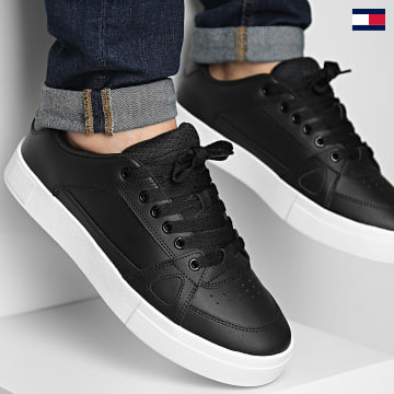 Tommy Jeans - Baskets Vulcanized Foxing Flag 1313 Negro