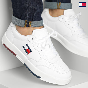 Tommy Jeans - Sneakers Restro Essential 1397 Bianco