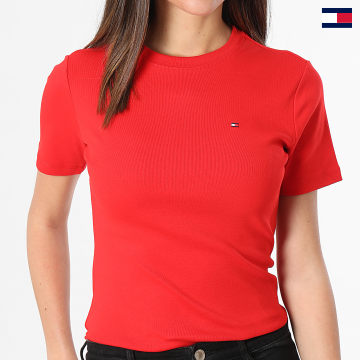 Tommy Hilfiger - Camiseta mujer Cody 0587 Rojo