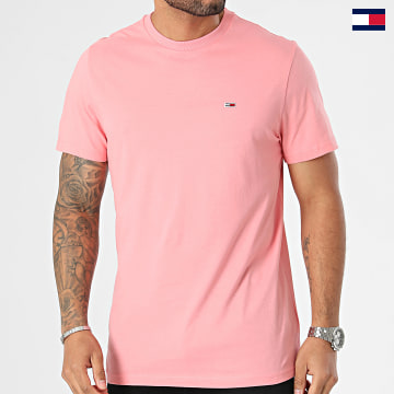 Tommy Jeans - Tee Shirt Slim Jersey 9598 Rose