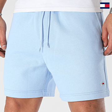 Tommy Jeans - Pantaloncini da jogging TJM Beach Fleece 8978 Azzurro