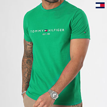 Tommy Hilfiger - Tee Shirt Logo 1797 Vert