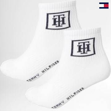 Tommy Hilfiger - Lote de 2 pares de calcetines 7290 Blanco