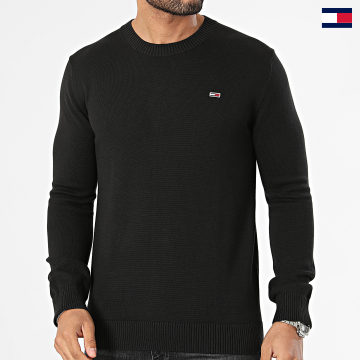 Tommy Jeans - Jersey Slim Essential 8895 Negro