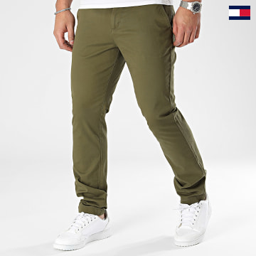 Tommy Jeans - Austin 9166 Pantaloni chino verde cachi