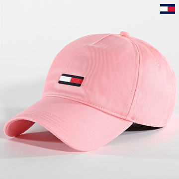 Tommy Jeans - Casquette Elongated Flag 5842 Rose
